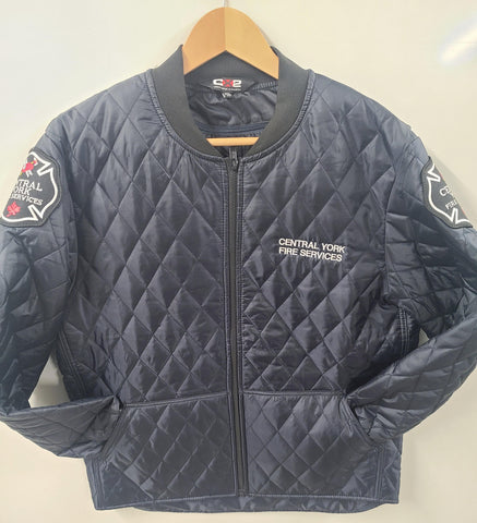 Quilted Jacket - Navy