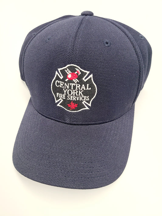 Ball Cap - Fitted - Navy - Silver - SIZED/Fullback