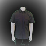 Gold Station Wear Shirt Cotton - Black - Short Sleeve - Silver Crest